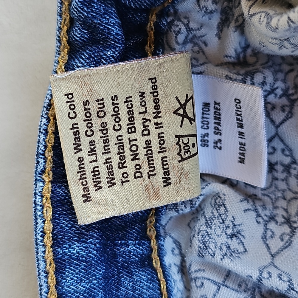 Big Star Low Rise Fit Dark Blue Jean Shorts - Picture 5 of 14